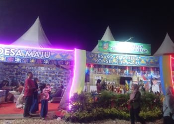 Dalam Pameran Pembangunan HUT Konsel ke- XX, Sekretariat Daerah Tampilkan Both Galeri Foto Pembangunan Konsel