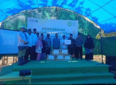 Masyarakat Desa Wonua Sangia Bakal Gunakan Mushola Bantuan IZI untuk Kegiatan Dakwah