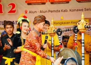 PHDI Konsel Gelar Festival Budaya yang Cukup Meriah