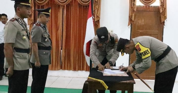 Dua Kapolsek Jajaran Polres Konawe Selatan Berganti, Berikut Nama-Namanya