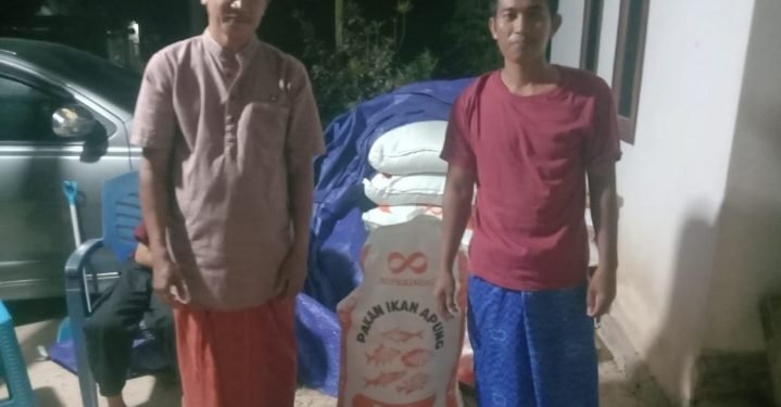 Realisasi Program Ketahanan Pangan, Pemdes Bima Maroa Salurkan Pakan Ikan, Bibit Jagung dan Padi Kepada Masyarakat
