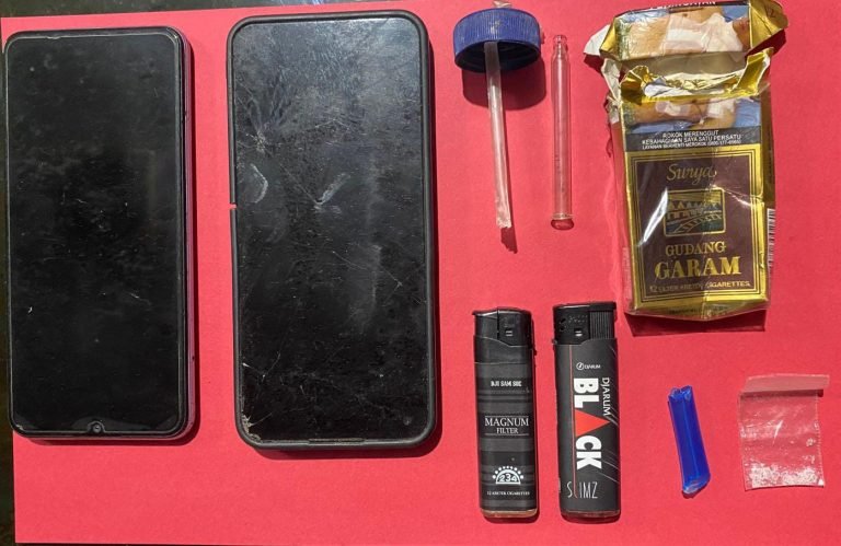 Polsek Buke Tangkap 2 Orang Pengedar Narkoba Jenis Shabu