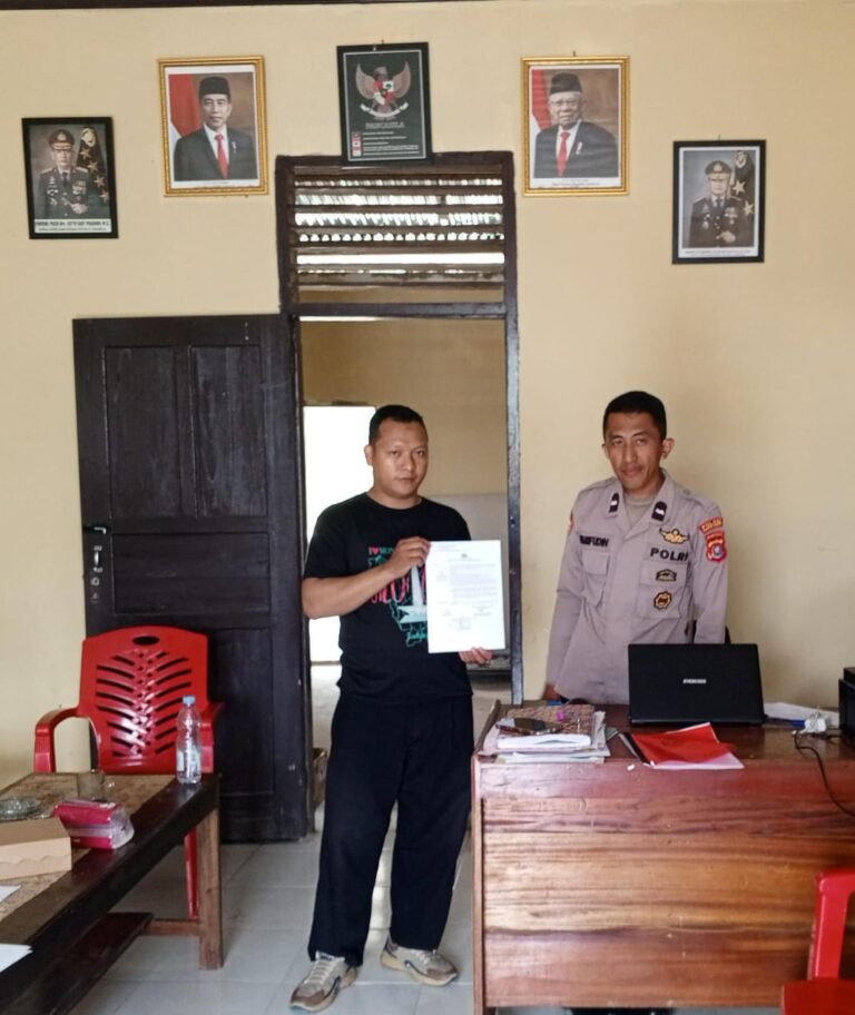 Palsukan Tanda Tangan, Aswan Malaba, Buat Laporan Resmi Dipolsek Buke