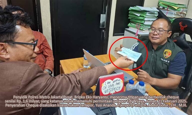 Buat LP Dipolresta Jakarta Pusat, Diduga Ada Konspirasi Untuk Mengkriminalisasi Yusi Ananda