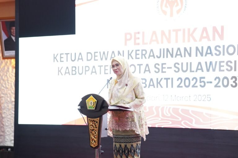 Istri Bupati Konsel Nurlita Jaya Dilantik Jadi Ketua Dekranasda Masa Bakti 2025-2030