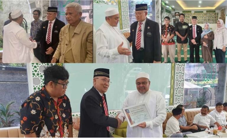 Ketua Umum PPWI Nasional Silahturahmi ke Kediaman Habib Muhammad Rizieq Shihab