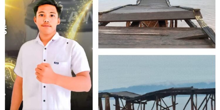 HMPR-RAYA Sorot Kondisi Kerusakan Jembatan Pelabuhan Roko-roko Kian Memprihatinkan