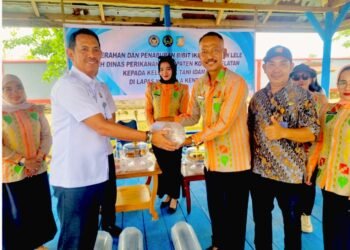 Lapas Kelas II A Kendari Perkuat Ketahanan Pangan, Dapat Bantuan 1.000 Benih Ikan dari Konawe Selatan