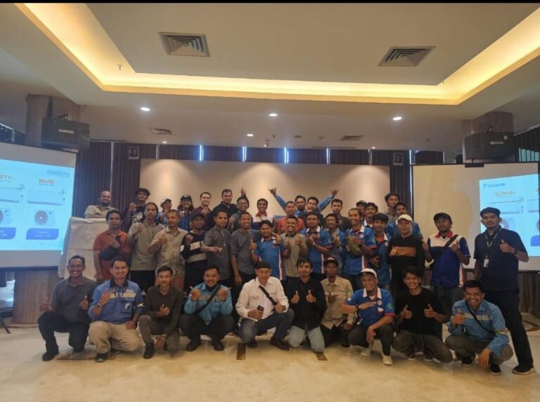 PT Daikin Gandeng DPD ASISI Gelar Training untuk Teknisi AC di Sultra