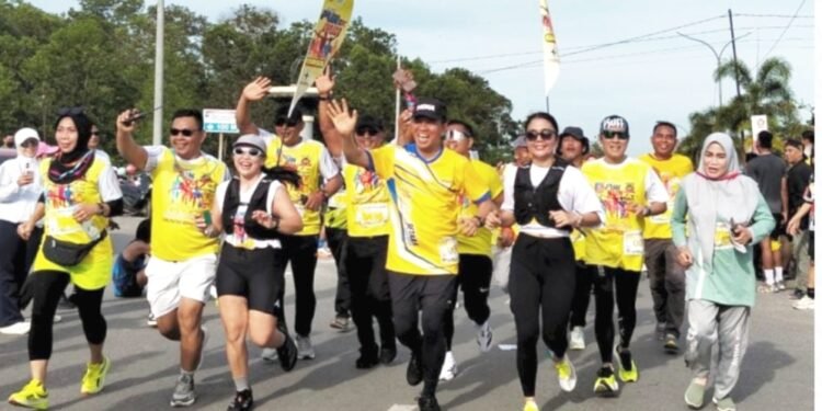 Ribuan Peserta Hadir Dari Berbagai Daerah Sultra, Bupati Konsel: Upaya Ciptakan Masyarakat SETARA Sehat