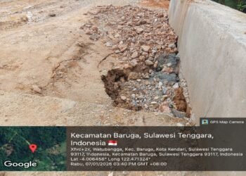 Proyek Jalan Rp5,8 Miliar di Kendari Disorot, LKPK Sultra Temukan Dugaan Penyimpangan