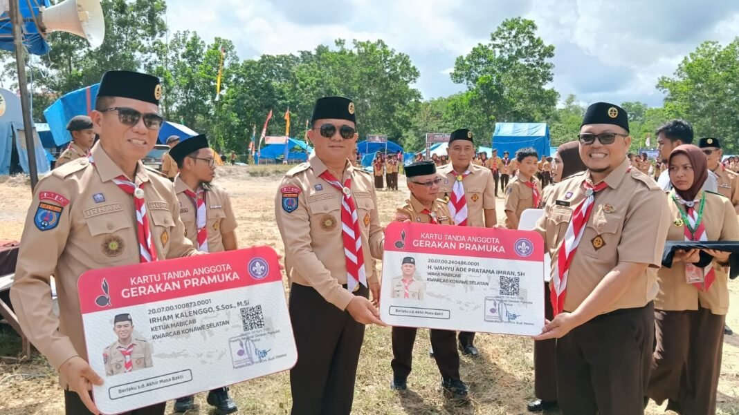 Bupati Irham Resmi Buka Kemah Akbar Pramuka Konsel, Perkuat Karakter Generasi Muda Bupati Irham Resmi Buka Kemah Akbar Pramuka Konsel, Perkuat Karakter Generasi Muda